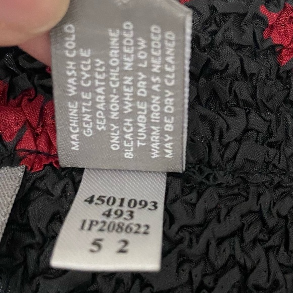 Chico’s Traveler Collection Crinkle Textured Animal Print Jacket Blazer Size L - Picture 3 of 12